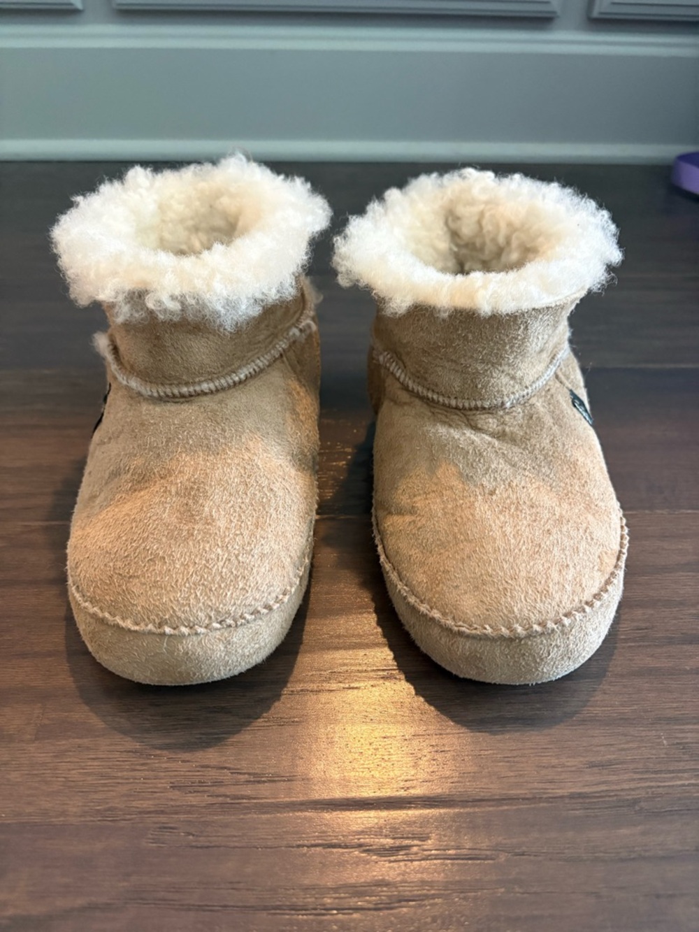Shepherd of Sweden Kids Genuine Sheepskin Boots - EU 32 / US 1-1.5